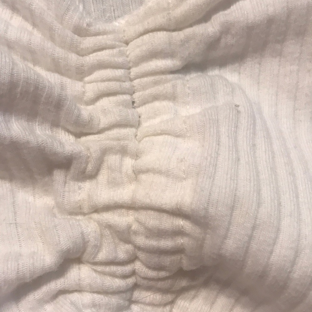 Princess Polly White Ruched Top - Picture 3 of 4